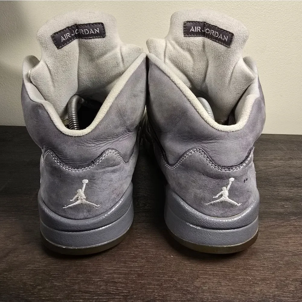 Air Jordan 5 Retro Wolf Grey 136027-005 Size 12